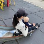 Laura Prepon Instagram - Family time at the park. He’s growing so fast! 😢💫❤️