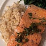 Laura Prepon Instagram - This week, #GetYourPrepOn with me as I make a healthy, quick salmon dinner for my family — easy to make and easy clean up? Yes, please!💁🏻‍♀️ #PrepOn (Still need those ginger emojis!!🧡)