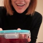 Laura Prepon Instagram - This week, #GetYourPrepOn with me as I make a prep ahead taco salad for my family🌮🥗 With a pickled twist! #PrepOn #TacoSaladTuesday