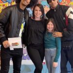 Laurent Bourgeois Instagram – This was one experience that @claudiamarques925thebeat’s daughter will cherish forever thanks to @officiallestwins 💜✨

The full story is up on our website at thebeat925.ca 👈 

#lestwinsxkwn #lestwinsxmentalhealth
