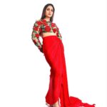 Lavanya Tripathi Instagram - “Red, the color of love, speaks volumes without uttering a word. Happy Valentine’s Day! #LoveInRed” . . . Outfit ❤️- @archanaraolabel 📸- @pranav.foto