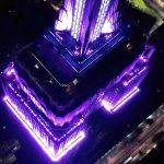 Laverne Cox Instagram - I hope that you remain deeply in the spirit of this day ✨💜 Thank you, @lavernecox 🙏🏽 This week, the @empirestatebldg glows purple for #SpiritDay, the largest and most visible stand against bullying in support of LGBTQ youth in the world. Today, going purple gives queer youth everywhere clear possibility models to see themselves thriving in the world we live in. Learn more at GLAAD.org/SpiritDay 📹: @brendandavis / @empirestatebldg New York, New York