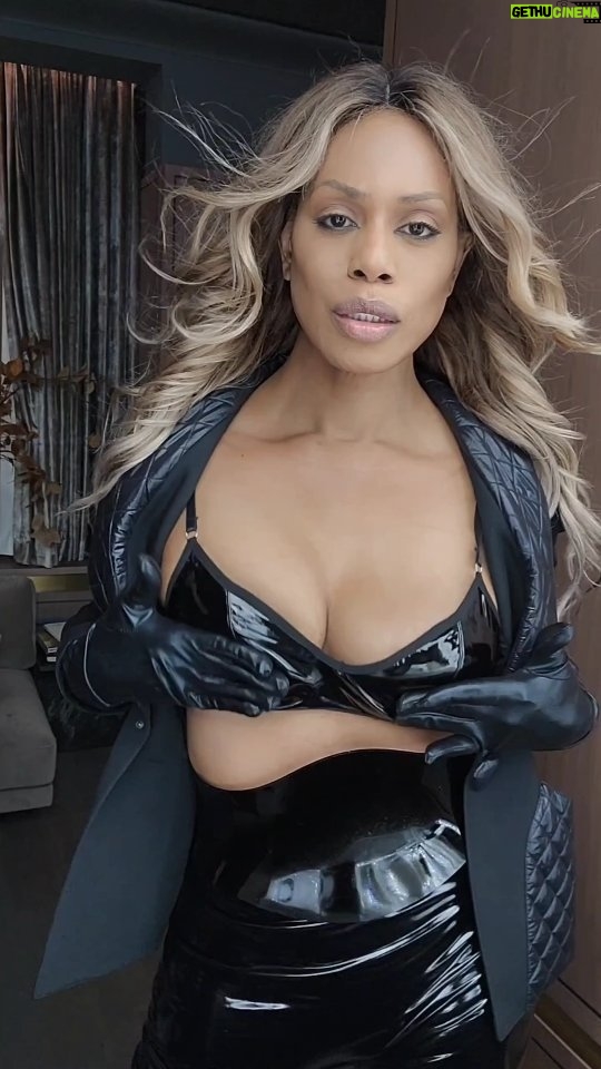 Laverne Cox Instagram - #AMomentOfMugler. Collecting archival and vintage @manfredthierrymugler has truly become one of the great joys of my life. Blazer F/W 1993 Corset S/S 2001 #ThierryMuglerArchives #ThierryMuglerVintage #Muglerized #muglerette #TransIsBeautiful