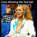 Laverne Cox Instagram - The emotional rollercoaster I went on in pictures at yesterday's US Open Women's final. Congratulations @cocogauff. You did your thing! Brilliant Performance! #USOpen