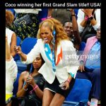 Laverne Cox Instagram - The emotional rollercoaster I went on in pictures at yesterday's US Open Women's final. Congratulations @cocogauff. You did your thing! Brilliant Performance! #USOpen