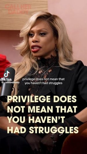 Laverne Cox Instagram - Laverne's brief lesson on privilege.
#CallHerDaddy 
#TransIsBeautiful 
#Privilege