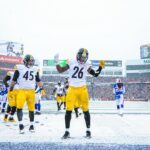 Le'Veon Bell Instagram - Throwback to when Lev went OFF against the Bills 🥶 📺: #PITvsBUF 1/14 at 1 PM ET on CBS