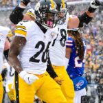 Le'Veon Bell Instagram - Throwback to when Lev went OFF against the Bills 🥶 📺: #PITvsBUF 1/14 at 1 PM ET on CBS