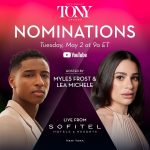 Lea Michele Instagram - So excited to host the @thetonyawards nominations with @myles.frost ✨ TUNE IN!