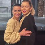 Lea Michele Instagram - Kate, you are a true angel on this earth. So special having you at @funnygirlbwy last night! Love you dearly. ❤️