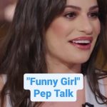 Lea Michele Instagram - @leamichele's pep talk to herself before every "Funny Girl" performance is simple: "don't f**k up"