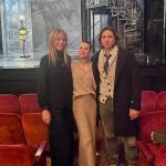 Lea Michele Instagram - Love you both so much @gwynethpaltrow & @bradfalchuk thank you for coming to @funnygirlbwy last night. ❤️