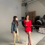 Lee Da-hee Instagram - red💋 and.. 열일하는 케이트👏