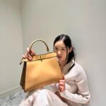 Lee Da-hee Instagram - Peeka chu💋 #ad #FendiSS23 #FendiPeekaboo