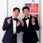 Lee Je-hoon Instagram - ⠀ 제59회 백상예술대상 다녀왔어요😃 초대해 주셔서 너무나 영광이었습니다-* 허광한 배우님도 뵙게 돼서 너무 반가웠어요💕 다음에 꼭 다시 뵐 수 있길 바라요.🫣🫣 수상하신 모든 분들 다시 한번 축하드립니다👏👏