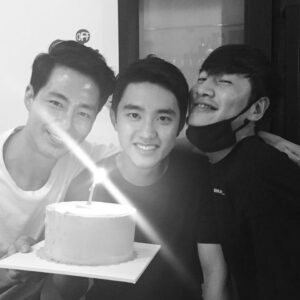 Lee Kwang-soo Instagram - 자축♡
#장재열#한강우#박수광