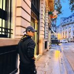 Lee Seok-min Instagram – Paris morning🖤