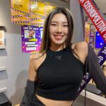 Leejung Lee Instagram - _ Leejung loves @urbandecaycosmetics 💜💛 어반디케이 그리고 코스모폴리탄과 함께한 #stopcyberbullying 토크콘서트! 함께 할 수 있어 행복합니다 모두 다같이 노방관댄스챌린지도 참여해주세요!