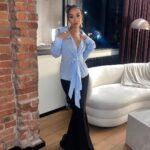 Leigh-Anne Pinnock Instagram - Berlin was funnnnn! Thank you @glamourgermany for my Best Breakthrough Act award! 🥹🥹🥹 LOVEDD performing for you all! 👏🏽🙏🏽❤️