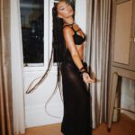Leigh-Anne Pinnock Instagram - Unbelievably honoured to have been awarded Musician of the year... @glamouruk I LOVE you 😩😍 thank you for always supporting and championing me 🥹🖤 really does mean everything! ❤️