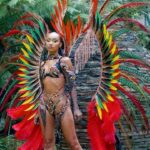 Leigh-Anne Pinnock Instagram - If you’ve never played mas, you’re missing out, PERIOD! 🎊 Shout out to @SpotifyUK for joining me with @reignmasband @vanisha2108 for Notting Hill Carnival 2023. See you on the road next year! 💃🏽🎊 #CarnivalSounds