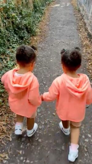 Leigh-Anne Instagram - Our babies turn 2 soon 🥺❤️ I can't even comprehend the joy they bring to our lives. Their bond, their little personalities .. how they make me laugh every day 🥹 but most importantly the way they are so FEARLESS! It inspires me everyday, my little go getter Leo's! They are my angels, my light, my absolute everything! I am so so blessed and will be forever grateful for how they have changed my life 🥺❤️