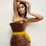 Leigh-Anne Pinnock Instagram - Another day, another slay for @tushmagazine ✨ You can order #TUSH53 now via the link in stories 💚x Production & Interview: @afr_a @howtodoproduction Photography: @ninaraasch Make-up: @hilakarmand Hair: @momoshair Styling: @justinplz Nails: @rissasophiabeauty