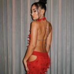 Leigh-Anne Pinnock Instagram - What a night! 🔥 Fashion awards with the beautiful @chet__lo thank you for my custom look! I am obsessed 😩😍 the best night with you, @lisarinna and @charleskeithofficial ❤️❤️❤️ @britishfashioncouncil