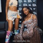 Leigh-Anne Pinnock Instagram - Last night was A DREAMMMMM 😍 @iza you talented, beautiful incredible woman! Thank you for everything! Sharing that stage with you at @afropunkbahia was such a beautiful moment! I love you I love you I love youuuu! Ya'l better watch this space that's all I'm sayinggggggg 👀🇧🇷💚😍 Salvador, Bahia, Brazil