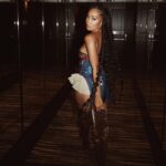 Leigh-Anne Pinnock Instagram - This look though 🍀💚