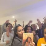 Leigh-Anne Pinnock Instagram - Your girls a whole author! 😩❤️ showed my family the book for the first time, beautiful feeling 🥹. I am so so so proud of this, can't wait for you all to read it 🥺❤️ you can pre order and get tickets to my book tour in the link in my bio! Can't wait to see you all there. 🖤🖤🖤🖤