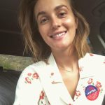 Leighton Meester Instagram - Standing up for my country, myself and my daughter. #grabembythemidterms #ivoted 🇺🇸