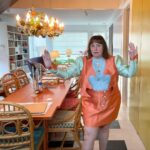 Lena Dunham Instagram - For someone who loves change, it’s easy to do too little of it. It’s easy to think it’s happening as you’re rattling from place to place, outfit to outfit, short bangs/long bangs/nose ring/no nose ring. A person who answers emails within moments/a person who says fuck it/a person who tells other people how healing isn’t linear and then holds themself to linear standards she can’t achieve without hurting herself.  In a world where so much feels urgent and out of our control, I can write radical transformation better than I can create it. Isn’t it funny how our greatest desires can feel the most abstract? Pushing toward a new version of yourself, maybe the person you always saw when you played “grown up” with friends at tea parties. My favorite game was always “college girls”- let’s play cool college girls who can make their own food, set their own bedtimes, walk down the street boldly at night. Little me didn’t know how far some of these simple adult goals would feel at times- making pasta? Fuck you, little me, are you taunting me? I’m eating crackers with olives smashed on them. Fuck you, current me, you deserve better than stale crackers. No, no you don’t. Why are you being so mean to yourself, Lena? Can you name one good reason besides that you heard someone else do it?  This summer I committed to listening to myself- nothing more and nothing less- not trying to erase the noise with new new new/more more more/green hair/blonde hair/anklet/no anklet/nicotine/no nicotine/nicotine again. I didn’t always like what I heard, but I let it live because that was the commitment I made to myself. And it’s been a small shift, a quiet shift, but a deep one. The other day I told my mother I had said no to someone- a simple no, a silly no, but she could hear my voice, assured and calm, like a cool college girl. And she looked at me- sweaty nightgown, obsessively wailing on my laptop like I have since I was 15- and she said “you’re growing up so fast.”  She meant it. I believed it. Summer is almost over. I can’t wait to tell the kids at school what I did.