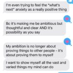 Lena Dunham Instagram - For someone who loves change, it’s easy to do too little of it. It’s easy to think it’s happening as you’re rattling from place to place, outfit to outfit, short bangs/long bangs/nose ring/no nose ring. A person who answers emails within moments/a person who says fuck it/a person who tells other people how healing isn’t linear and then holds themself to linear standards she can’t achieve without hurting herself.  In a world where so much feels urgent and out of our control, I can write radical transformation better than I can create it. Isn’t it funny how our greatest desires can feel the most abstract? Pushing toward a new version of yourself, maybe the person you always saw when you played “grown up” with friends at tea parties. My favorite game was always “college girls”- let’s play cool college girls who can make their own food, set their own bedtimes, walk down the street boldly at night. Little me didn’t know how far some of these simple adult goals would feel at times- making pasta? Fuck you, little me, are you taunting me? I’m eating crackers with olives smashed on them. Fuck you, current me, you deserve better than stale crackers. No, no you don’t. Why are you being so mean to yourself, Lena? Can you name one good reason besides that you heard someone else do it?  This summer I committed to listening to myself- nothing more and nothing less- not trying to erase the noise with new new new/more more more/green hair/blonde hair/anklet/no anklet/nicotine/no nicotine/nicotine again. I didn’t always like what I heard, but I let it live because that was the commitment I made to myself. And it’s been a small shift, a quiet shift, but a deep one. The other day I told my mother I had said no to someone- a simple no, a silly no, but she could hear my voice, assured and calm, like a cool college girl. And she looked at me- sweaty nightgown, obsessively wailing on my laptop like I have since I was 15- and she said “you’re growing up so fast.”  She meant it. I believed it. Summer is almost over. I can’t wait to tell the kids at school what I did.