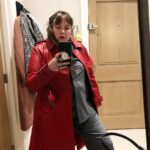 Lena Dunham Instagram - Entering every room trying to model my new Karen Millen fit for no one, quarantine style - thank you Karen for bringing the ferocity for us babies who got back 🍑