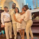 Lennox Instagram – Que Bendición , Gracias Dios por todo. Bautismo de Estefanía Gabriela !!!🕊️🕊️🕊️❤️#Lennox Catedral Episcopal San Juan Bautista