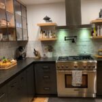 Lesley-Ann Brandt Instagram - The kitchen with many lives. I loved our darker cabinets and love our design and layout but the paint had taken a beating with two dogs, a toddler and general wear and tear. I wanted to soften everything. The colour, the edges, the vibe. Our kitchen is our most used space and the heart this house. I love a home with a story and history, a home that can evolve with you but never lose its charm. This house and kitchen feel like a long hug after a hard day. Scroll through to see where we started. @farrowandball #deadsalmonfarrowandball #schoolhousewhite