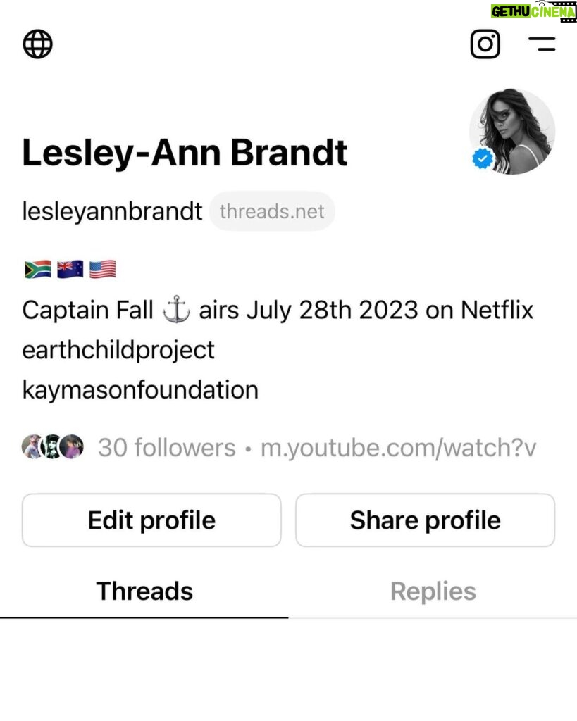 Lesley-Ann Brandt Instagram - Come join me on 🪡🧵 @threadsapp 💋