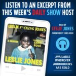 Leslie Jones Instagram - “Hey you guys, it’s Leslie. I’m excited to share my story with you.” LESLIE F*CKING JONES is available as an audiobook now! #bookstagram #audiobook #dailyshow #lesliejones #bookrecommendations