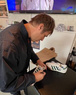 Liam Gallagher Instagram - UK, buy KNEBWORTH 22 from Liam's official store for a chance to win one of 3 signed pairs of the new ADIDAS LG2 SPZL trainers from Liam's personal collection.
Link in bio and stories.