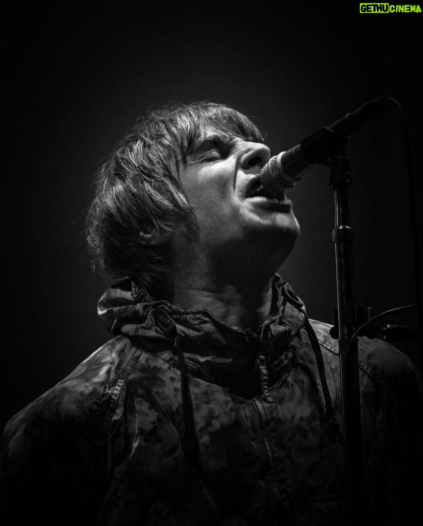 Liam Gallagher Instagram - "I'm happy for other people to dig into them, get your spade out, but for me a song is a song. I don't overthink it. If it sounds good and I sound good when I sing it then it's all right with me. If it sounds forced, I fuck it off." 📷 @liliestradamx