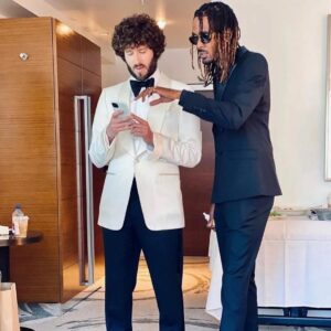 Lil Dicky Instagram - Dave and Gata go to the Emmy’s