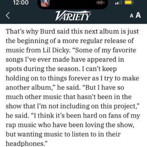 Lil Dicky Instagram - I hear you, I love you, this is only the beginning. Several Lil Dicky projects coming your way. Up first, the DAVE soundtrack.