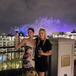 Lily Aldridge Instagram - Disney Ladies Night 🥂🦋🎇 Topolino’s Terrace at Disney’s Riviera Resort