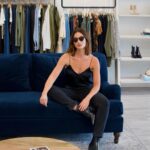 Lily Aldridge Instagram – Stopped by my friends at @paige at their new store in Nashville to shop their fall collection! So happy to have them in 12 South 🖤 The Cindy jeans have been a staple in my closet for years! #LiveInIt #AD