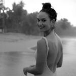 Lily James Instagram - First job on location 2024 🌴 Captured By @halleybrisker
