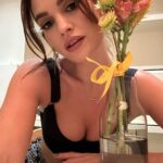 Lily James Instagram - 🖤 all about @erdem 🖤 and me and @billiepiper shot by @bella_bradbury 👯‍♀️