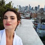 Lily James Instagram - Nyc.. BRB NYC