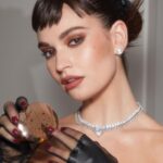 Lily James Instagram - My full @charlottetilbury 90’s inspired glam for the Met Gala, by @valeriaferreiramakeup and Hair by @halleybrisker 🤍 Captured by @matteaston Styled by @rebeccacorbinmurray in Couture @tamararalph and @onlynaturaldiamonds @debeersofficial 🖤 Skin prep @charlottetilburyskincare and @sadaf_jaffari taking care of my skin Nails @betina_goldstein and sun kissed by @skj and finally @_nicgoodwin putting me altogether. Love my team. Artists. You make it special xxxx