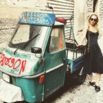 Lily James Instagram - A summer working (mostly) in Italy . 🐴/🍑